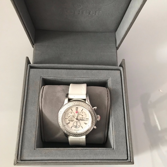 Michele Jetway Diamond Bezel Watch - Picture 5 of 10